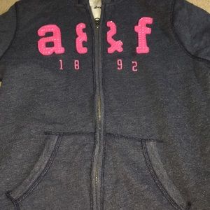 Abercrombie and Fitch zip up